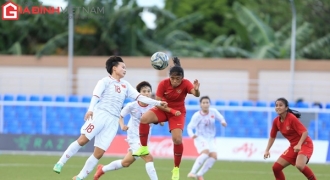 Đội tuyển nữ Việt Nam giành vé vào bán kết sau chiến thắng 6 - 0 trước Indonesia