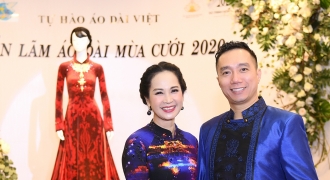 Cận cảnh áo dài đính 110 viên kim cương giá 2,3 tỷ của NTK Đỗ Trịnh Hoài Nam