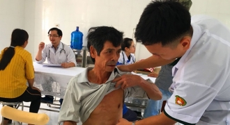 Khám, phát thuốc miễn phí cho đồng bào dân tộc thiểu số tại huyện Ba Vì