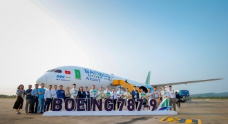 Liên tục nhận máy bay thân rộng Boeing 787-9 Dreamliner, Bamboo Airways khai thác thêm 'Quy Nhon City'