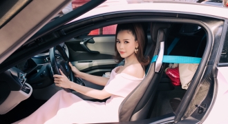 Hotgirl Sam đăng clip BMW i8 màu hồng 7 tỷ khoe độ “giàu ngầm” trong showbiz