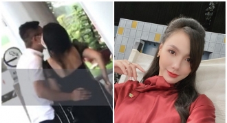 Nghi vấn Minh Hà ôm hôn tình mới ở sân bay sau cuộc tình ồn ào với Chí Nhân