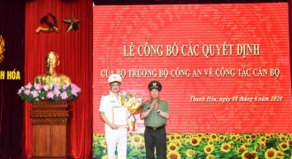 Đại tá Trần Phú Hà làm Giám đốc Công an tỉnh Thanh Hóa