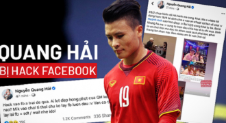 Người hack Facebook Quang Hải có thể bị phạt 20 triệu đồng và chịu trách nhiệm hình sự