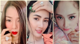 Những mỹ nhân nào đang sở hữu nhẫn kim cương lớn nhất showbiz Việt?