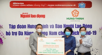 Tập đoàn Hưng Thịnh tiếp sức TP. Đà Nẵng và tỉnh Quảng Nam chống dịch