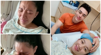 Vừa sinh 1 ngày, vợ Lê Dương Bảo Lâm đã khóc nấc vì lý do đặc biệt