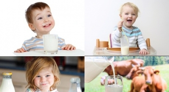 Khi nào nên cho trẻ uống sữa tươi?