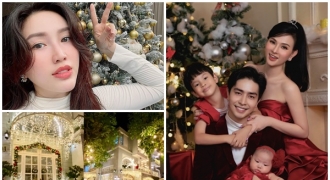 Sao Việt đón Giáng Sinh 2020: Người lên đồ lộng lẫy, người hủy show để ở bên gia đình