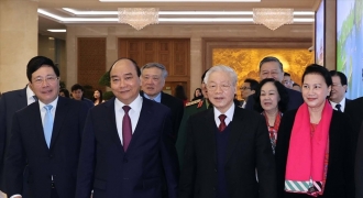 Tổng bí thư, Chủ tịch nước Nguyễn Phú Trọng dự hội nghị Chính phủ với địa phương