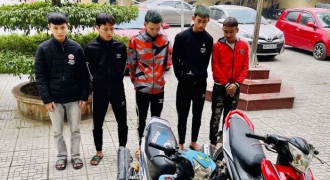 Thanh Hóa: Bắt nhóm thanh niên dùng dao cướp liên huyện