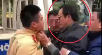 Chi cục trưởng Dân số Tuyên Quang túm cổ áo CSGT: Có dấu hiệu chống người thi hành công vụ