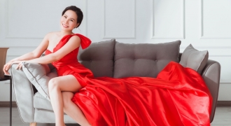 Ngắm bộ sưu tập đầm đỏ tuyệt đẹp của Nữ hoàng doanh nhân Ngô Thị Kim Chi
