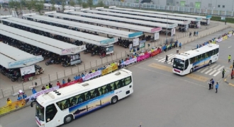Bắc Giang khẩn tìm người đi trên chuyến xe chở người lao động của Công ty Samsung
