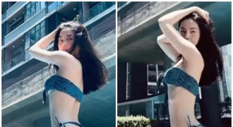 Vừa để lộ bằng chứng hẹn hò Quang Hải, tình tin đồn tung thêm ảnh bikini mướt mắt