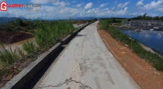 Dự án đê biển gần trăm tỷ ở Quảng Ninh mới nâng cấp đã rạn nứt