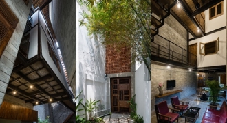 Nhà hiện đại tái hiện không gian thập niên 90 giữa lòng Sài Gòn