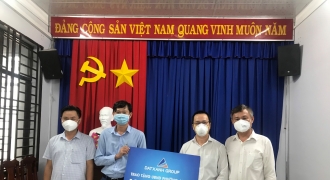 Tập đoàn Đất Xanh hỗ trợ phường An Phú, Bình Dương phòng chống Covid-19