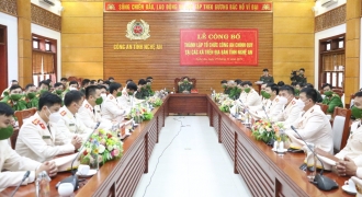 Nghệ An hoàn thành tổ chức bộ máy Công an chính quy xã, thị trấn