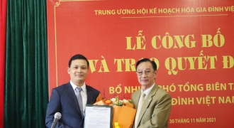 Bổ nhiệm Phó Tổng biên tập Gia đình Việt Nam