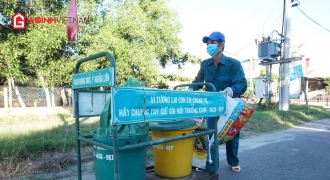 Lão nông nghèo 6 năm nhặt rác làm sạch phố cổ Hội An