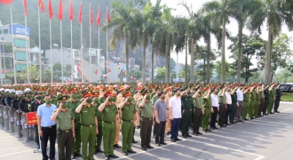 1.000 cán bộ chiến sỹ lực lượng Công an tỉnh Quảng Ninh bảo vệ an ninh, an toàn SEA Games 31