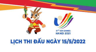 Lịch thi đấu SEA Games 31 ngày 15/5: U23 Việt Nam đá trận cuối vòng bảng