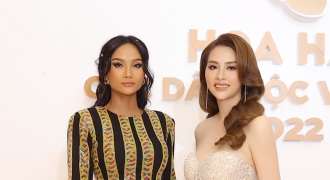 Hoa hậu biển Phạm Thùy Trang đọ dáng cùng Hoa hậu H'Hen Niê