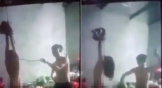Người bố trong clip hành hạ con gái tại Hà Tĩnh thường xuyên đánh con khi say rượu