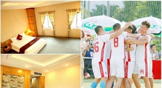 Golden Hotel - TP. Cẩm Phả: Khách sạn dịch vụ tiện nghi, nơi nghỉ của các cầu thủ dự Press Cup 2022