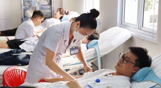 150 y bác sĩ Thừa Thiên Huế tham gia hiến máu sau bão Noru