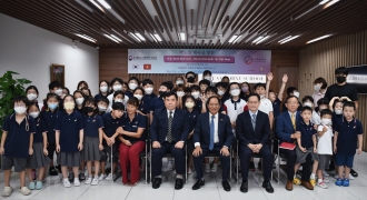 Đoàn đại sứ Hàn Quốc thăm Trường liên cấp quốc tế Korea Global School