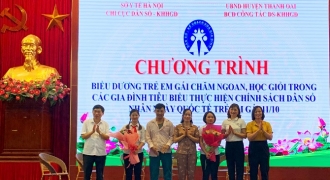 Thanh Oai - Hà Nội triển khai đồng bộ công tác dân số
