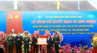 Khu di tích Pò Hèn – Quảng Ninh được xếp hạng di tích quốc gia