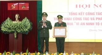 Giám đốc Công an tỉnh Quảng Ninh được thăng hàm Thiếu tướng