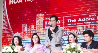 Vì sao Danh ca Ngọc Sơn bật khóc tại họp báo Hoa hậu Doanh nhân Việt Nam 2023?