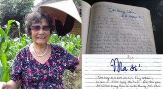 Cụ bà 78 tuổi viết nhật ký kể con cháu chuyện bà và mẹ thời chiến