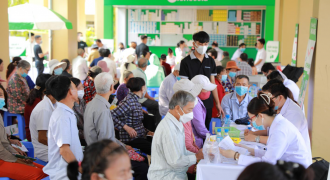 Khám bệnh, phát thuốc miễn phí cho hàng trăm bà con huyện Châu Đức, Bà Rịa - Vũng Tàu