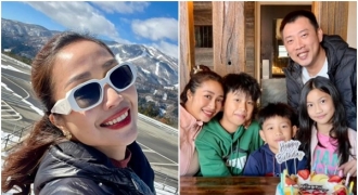Ốc Thanh Vân ly hôn, một mình nuôi 3 con tại Úc?