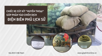 Dùng xe cút kít vận chuyển gần 12.000kg lương thực tiếp tế chiến dịch Điện Biên Phủ