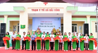 Vietcombank khánh thành, bàn giao Trạm y tế  xã Hải Vĩnh, Hải Lăng (Quảng Trị)
