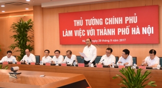 Thủ tướng Nguyễn Xuân Phúc chỉ ra nhiều thách thức, khó khăn của Hà Nội
