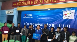 NCB hỗ trợ người dân bị thiệt hại sau mưa lũ tại Tỉnh Thừa Thiên Huế