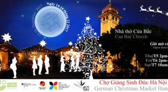 Chợ Giáng Sinh kiểu Đức lần đầu tiên được tổ chức tại Hà Nội 