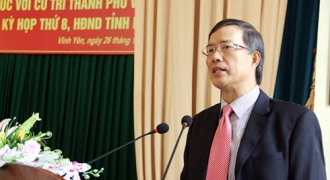 Cách chức nguyên Bí thư Tỉnh uỷ Vĩnh Phúc đối với ông Phạm Văn Vọng