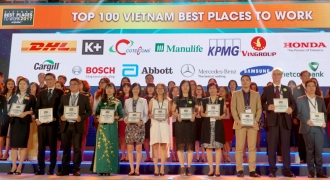 Manulife Việt Nam dẫn đầu danh sách những nơi làm việc tốt nhất ngành bảo hiểm 2017