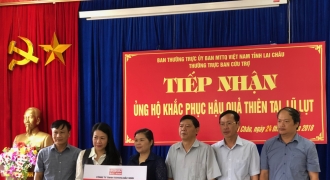 Toyota VN ủng hộ đồng bao 2 tỉnh Lai Châu và Hà Giang