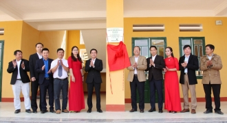  Vietcombank tài trợ 3 tỷ đồng xây trường bán trú Lao Chải, Yên Bái