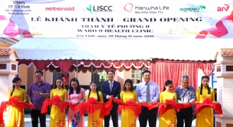  Hanwha Life Việt Nam tài trợ 2,4 tỷ đồng xây dựng Trung tâm y tế cho tỉnh Trà Vinh