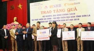 Ngân hàng Sài Gòn – Hà Nội (SHB) tặng 1 tỷ đồng cho người nghèo Sơn La